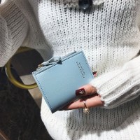 卸売 2024 新しい小さな財布レディースショート韓国語バージョン学生小さな新鮮な二つ折り財布多機能女性の財布