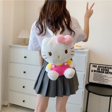 kt 猫ぬいぐるみ漫画バックパック女の子かわいいクロミシングルショルダークロスボディバッグ親子ギフト