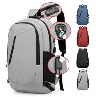 コンピュータバックパックメンズバックパックメンズビジネスバッグ盗難防止USB充電バックパックコンピュータバッグメンズバックパック