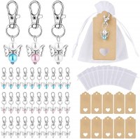 クリエイティブ守護天使キーホルダーペンダントギフトパーティーギフト結婚式誕生日洗礼金属記念品ペンダント