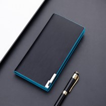 メンズ 財布 長 財布 財布 円周付き 韓国風 メンズ マルチカード入れ 携帯電話も入るチケットホルダー メンズ風