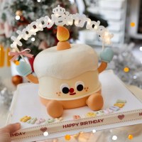 バレンタインデーの愛ハッピーバースデーライトブランドケーキベーキング装飾装飾品 LED カラフルな光温暖化ライト調節可能なライトストリング