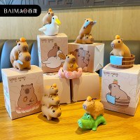 オリジナルのカバラのイルカ樹脂装飾女性クリエイティブトレンディビークルミッドコントロールスイングファニチャーデスクトップ装飾
