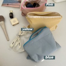 化粧品バッグ、フォレストスタイル、シンプル、新鮮、大容量のトイレタリーバッグ、外出用のポータブル収納バッグ