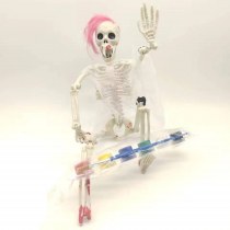 ブラックハンド - 塗装された子供用パズルDIYスケルトン40cm模倣人間のスケルトンお祝いのレイアウトラテー