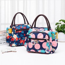 ハンドバッグ レディース 小さな布バッグ 厚みのある レディース ランチボックスバッグ 中年マザーズバッグ 通勤 クロスボディ ランチバッグ付き