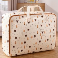 キルトダストバッグ移動パッキングベルトバッグポータブル収納袋荷物トラベルバッグ防湿大容量厚く拡大