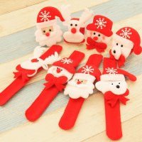 クリスマスパットサークルサンタクロース雪だるま枝角クリエイティブ子供のおもちゃブレスレット装飾ブレスレット用品卸売