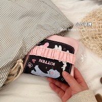 おばさんナプキン収納パッケージ、生理用ナプキン用ポータブルバッグ、小さな学生の月経バッグ、生理用ナプキン収納
