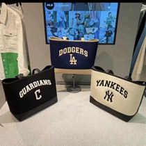 韓国人男性と女性のカップルカジュアルポータ​​ブルトートバッグキャンバス刺繍文字 大容量 ショッピングバッグ