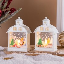 クリスマス装飾レトロポータブルナイトライト LED 装飾品クリスマスツリー吊り下げウィンドウクリエイティブ小道具