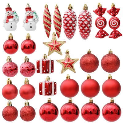 特別な形のクリスマスツリーペンダントクリスマスデコレーションペンダントセットギフトボックス