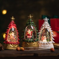 クリスマスシーンのレイアウト小さなギフト工芸品雪の水晶玉子供のおもちゃ誕生日ギフトの装飾品