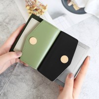 レディース 30% オフ金属装飾バックル 2 色水平スタイルヨーロッパとアメリカの若い学生財布 2021 春の新製品