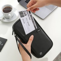 ドキュメントバッグ、家族文書収納バッグ、旅行用収納バッグ、パスポートバッグ、大容量