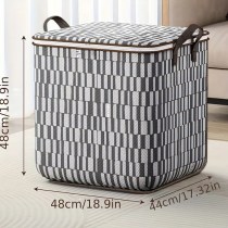 季節の布団収納ボックスポータブル大容量の移動バッグ荷物バッグ家庭用衣類防湿防塵収納バスケット