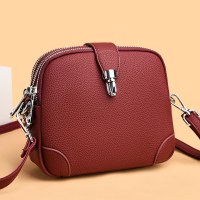 女性のバッグ 2024 新しいシングルショルダー 3 層シングルショルダー携帯電話バッグファッションママ多用途クロスボディ小さなバッグ