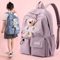 ランドセル 小学生女子 1-6年生 子供用 軽量リュック かわいいクマリュック 大容量 中学生
