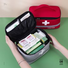 応急処置キットポータブル学生防疫キット旅行医療家庭屋外緊急子供薬保管健康キット
