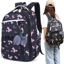 レディース バックパック 、学生スクールバッグ、女子中学生、高校生プリント女性カジュアル バックパック 、軽量ラップトップバッグ