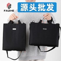 男性用の新しい ビジネス ラップトップバッグ、カジュアルなアルミハンドルナイロンバッグ、メンズブリーフケース、オフィスバッグ、男性用ショルダークロスボディバッグ