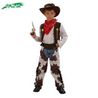 子供のウエスタンカウボーイコスチュームハロウィンコスプレ仮面舞踏会コスプレパフォーマンス服