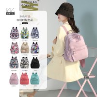 新しい女性用バックパック、新鮮なオックスフォード生地、超大容量バックパック、シンプル、ファッショナブル、カジュアル、軽量トラベルバッグ