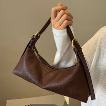 フレンチニッチシンプルな女性のためのバッグ 2024 新しいファッションハイエンドシングルショルダー脇の下バッグカジュアル多目的クロスボディバッグ