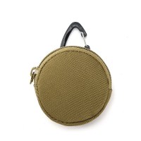 スポーツアウトドアタクティカルイヤホンバッグ、キーバッグ、ラウンドミニ小銭入れ卸売