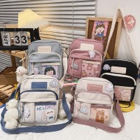 新しい小さなバッグトレンディな日本のかわいいクリエイティブ透明学生クロスボディバッグレディースカジュアルシンプルなショルダーバッグ