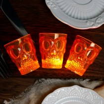 ハロウィーンカボチャランタン照明ゴーストフェスティバル照明ワインシミュレーションクリエイティブゴーストヘッドランタンバーデコレーションアレンジキャンドル照明提案