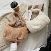 韓国スタイルの秋と冬の豪華な無地ミニバッグカジュアルファッションインターネット有名人の脇の下の女性のバッグファッショナブルな豪華なハンドバッグ
