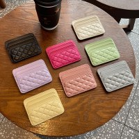 カードホルダー 本革 レディース マルチカードスロット ワンピース 超薄型 コンパクト 羊カードホルダー 書類バッグ ソフトレザー