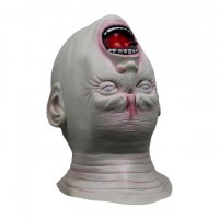 ハロウィーンホラーエイリアンヘッドヘッドエイリアンオールドマンヘッドセットの濃い部屋ゴーストハウスゾンビデーモンマスク