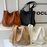レトロ大容量トートバッグ女性の 2023 新ファッションお出かけポータブル通勤バッグ学生クラスのショルダーバッグ
