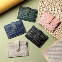 カードホルダー、女性用コンパクトドキュメントホルダー、本革の質感、男性用カードホルダー、消磁運転免許証カードホルダー、絶妙な小銭入れ織り