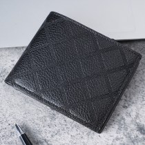 新しいメンズ 財布 、メンズショートウォレット、ユースファッションダイヤモンドパターンマルチカードスロット大容量小銭入れソフトウォレット