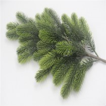 人工フェイク植物松葉クリスマスインテリア装飾背景壁掛け松の木緑の植物模擬大きな松葉