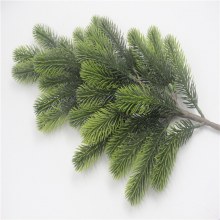 人工フェイク植物松葉クリスマスインテリア装飾背景壁掛け松の木緑の植物模擬大きな松葉