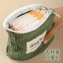 可愛くて持ち運びやすい生理用ナプキン収納バッグ、小さなバッグ、大容量の生理用ナプキンバッグ