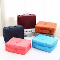 化粧品バッグ、多機能防水トラベルストレージバッグ、二層レディーストラベルバッグ、メンズトラベルトイレタリーバッグ