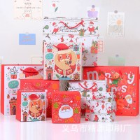 クリスマスギフトバッグクリスマスイブリンゴ包装袋おもちゃギフトバッグレッドクリスマスハンドヘルド紙袋バッチ