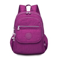 多用途、軽量、カジュアル、ウォッシュドナイロンバックパック、男性と女性のための旅行アウトドアバックパック