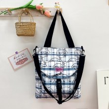 新しいかわいい漫画高見え大容量の小さな新鮮な漫画落書きワンショルダークロスボディ大学生バッグ