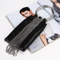 新しい品質のタッセルスパンコールがちりばめられたダイヤモンドイブニングクラッチファッショントレンディなパーティーバッグ女性用