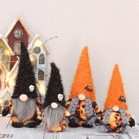 新製品32cmハロウィーンファブリック人形顔のない人形なし-Skullスパイダーホラー要素装飾飾り