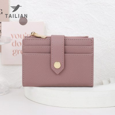 新しいクロスパターンのハイエンド 財布 卸売インニッチファッションマルチカードスロット小銭入れ 財布