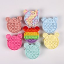 シリコン小銭入れプレスとプレスパズル減圧アーティファクト卸売ミッキー収納袋齧歯動物キラーパイオニアバッグ