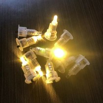 LEDグローには電子ランタンライトキャンドルハイライトDIYハロウィーンランタンフェスティバルミッド - カイトム紙ランタンコア