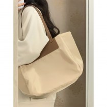 大容量 ナイロンキャンバストートバッグ女性用2024新作 大容量 通勤ハンドバッグ多用途トートバッグ